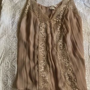 Spaghetti strap blouse